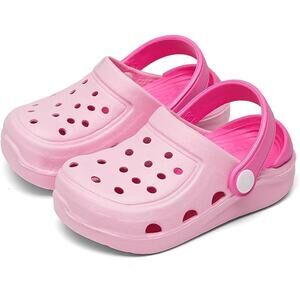 OWIF Boys Girls Clogs Slip on Slides Sandals, size 6.5-7.5